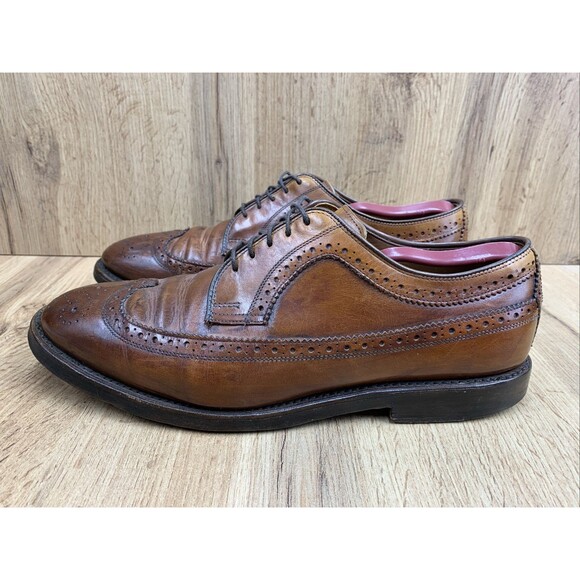Ralph Lauren Marlow Cordovan Wingtip Brogue Dress Shoes Mens 9 D Brown 815121982 main image 9